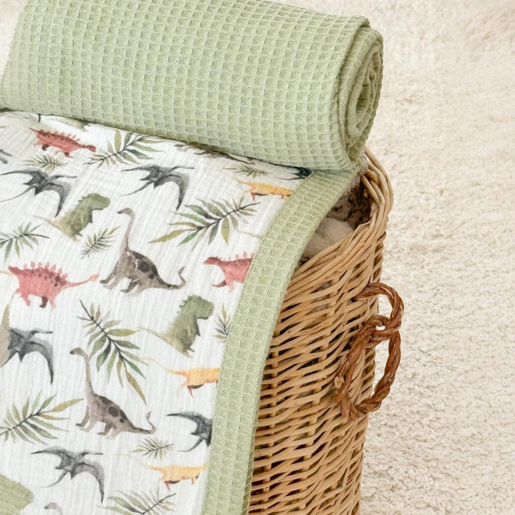 Mouliss Personalized Baby Blanket with Name – Handmade 100% Organic Cotton Newborn Gift | Custom Knit Blanket for Boys, Girls, Kids & Baby Showers