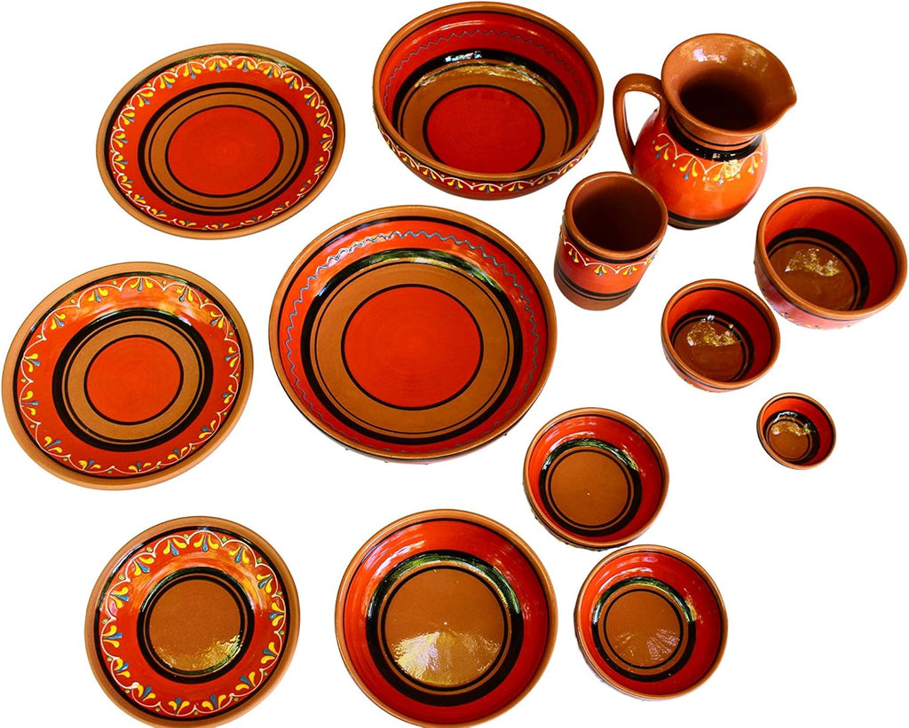 Cactus Canyon Ceramics Spanish Terracotta Deep Serving Dish