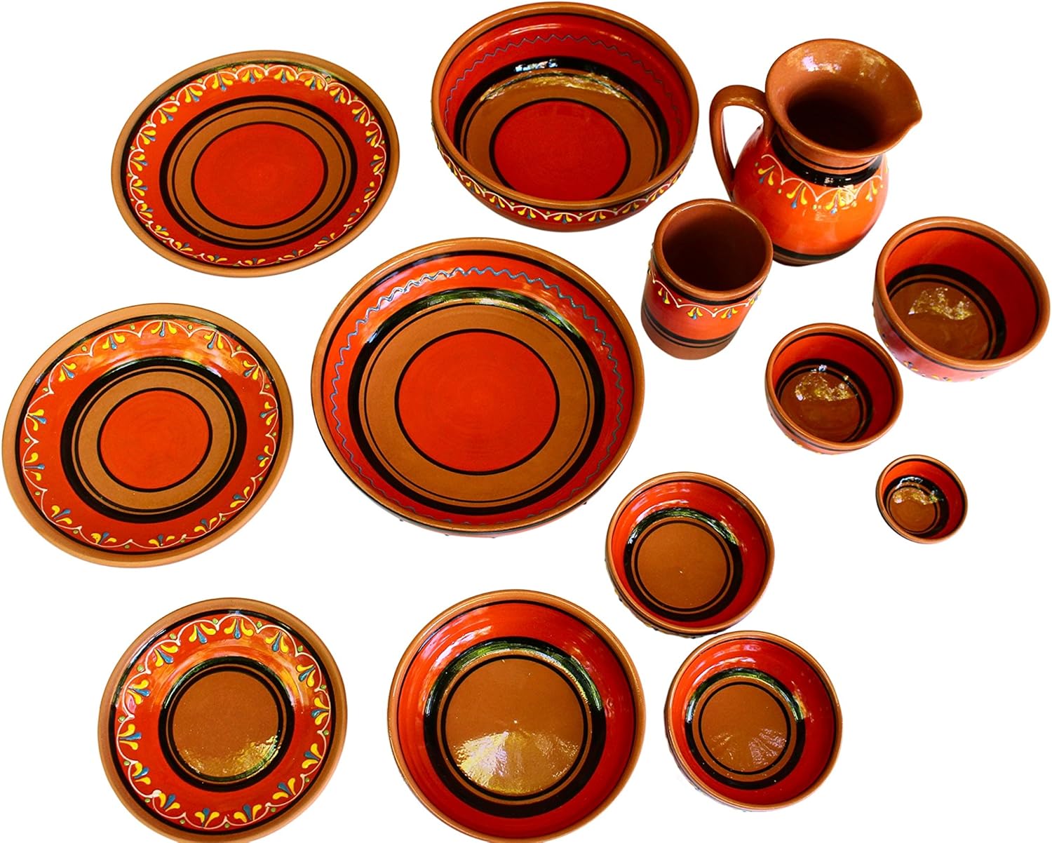 Cactus Canyon Ceramics Spanish Terracotta Deep Serving Dish