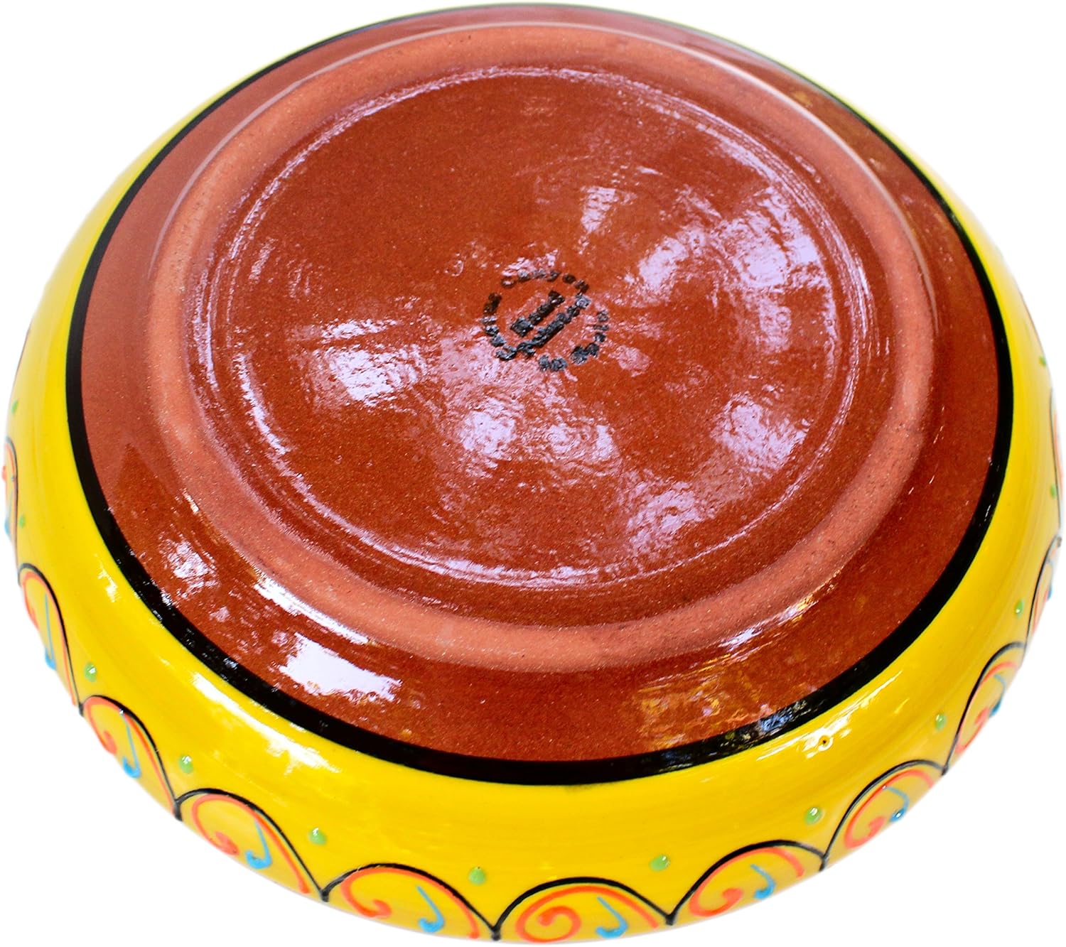 Cactus Canyon Ceramics Spanish Terracotta Small Serving Dish, Red
