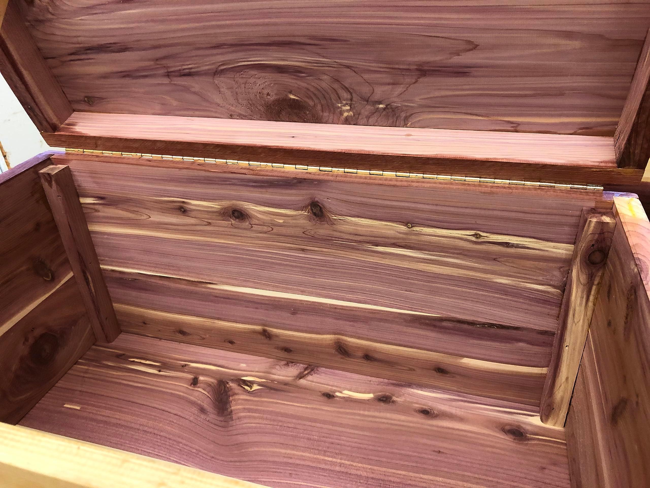 cedar chest, hope and keepsake storage, cabin and bedroom furniture, storage trunk, wooden cedar chest, real wood furniture - Handmade Lifestyle Shop