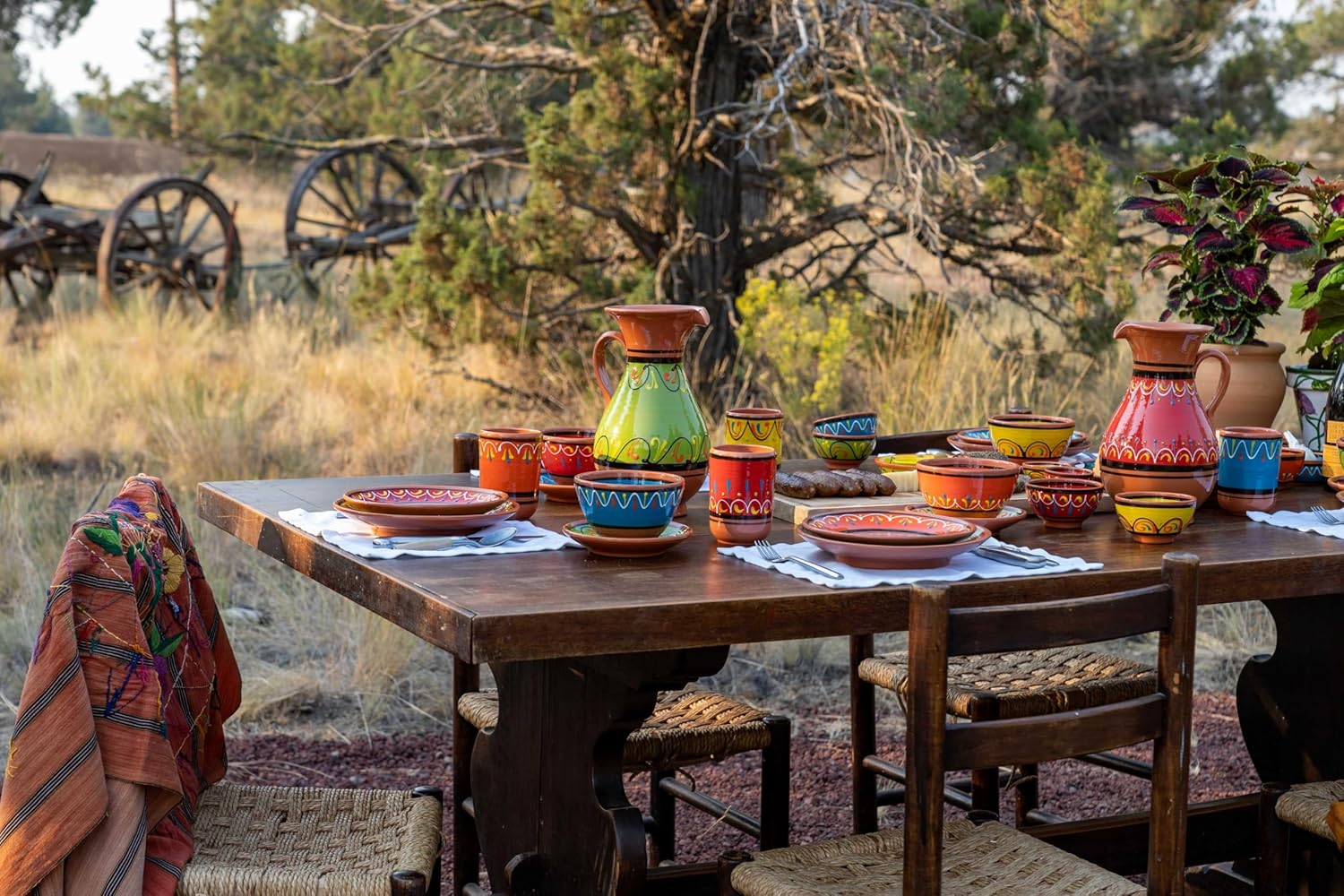 Cactus Canyon Ceramics Spanish Terracotta Deep Serving Dish