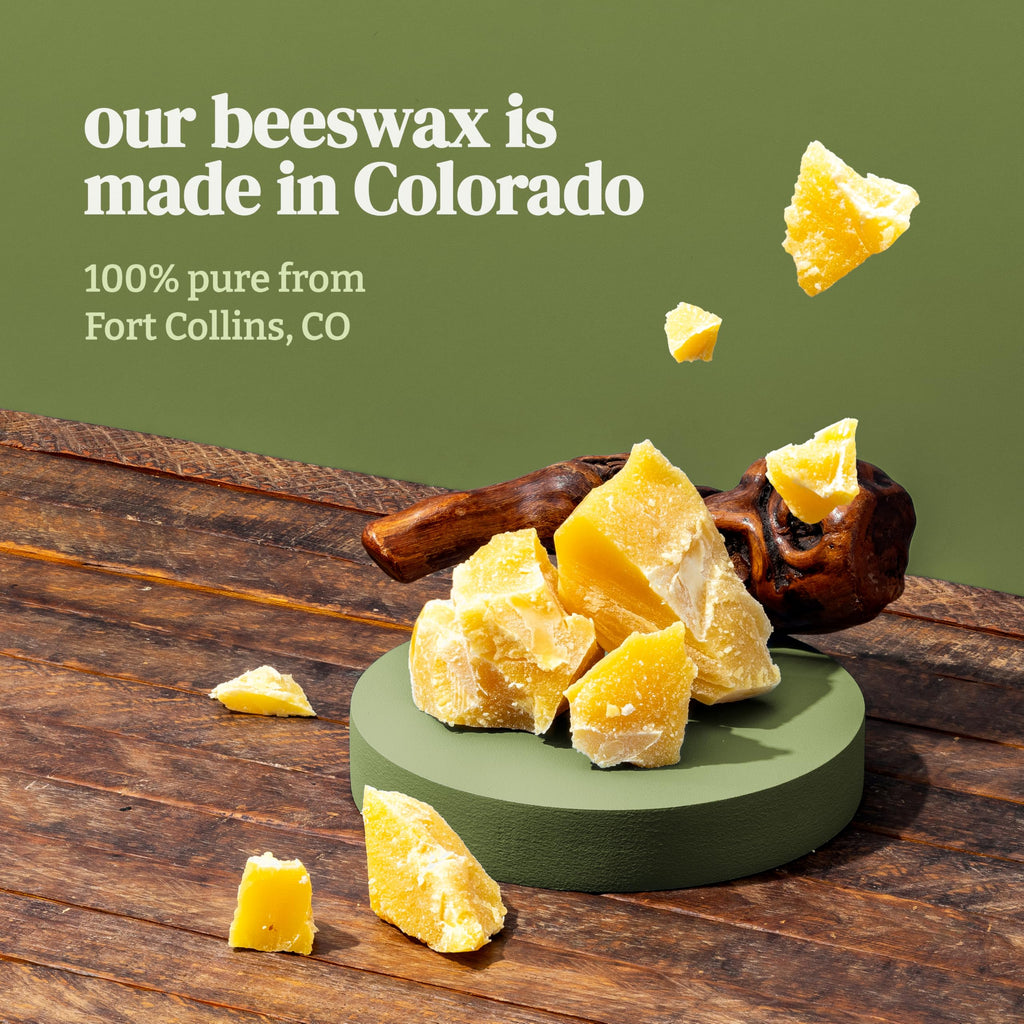 Berries Organic Beeswax Candle | 2 Ingredients | 100% Pure Beeswax Candles, Non Toxic, Natural, Organic Candles, Beeswax Candles Scented, Non Toxic Candles, 80 Hour, 10oz